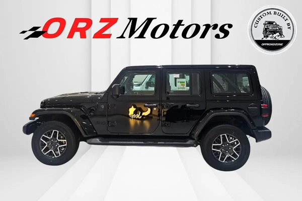 BRAND NEW | DEALER 5 YRS WTY 3 YRS SP | 2026 JEEP WRANGLER 4DR SAHARA BLACK (2.0L)