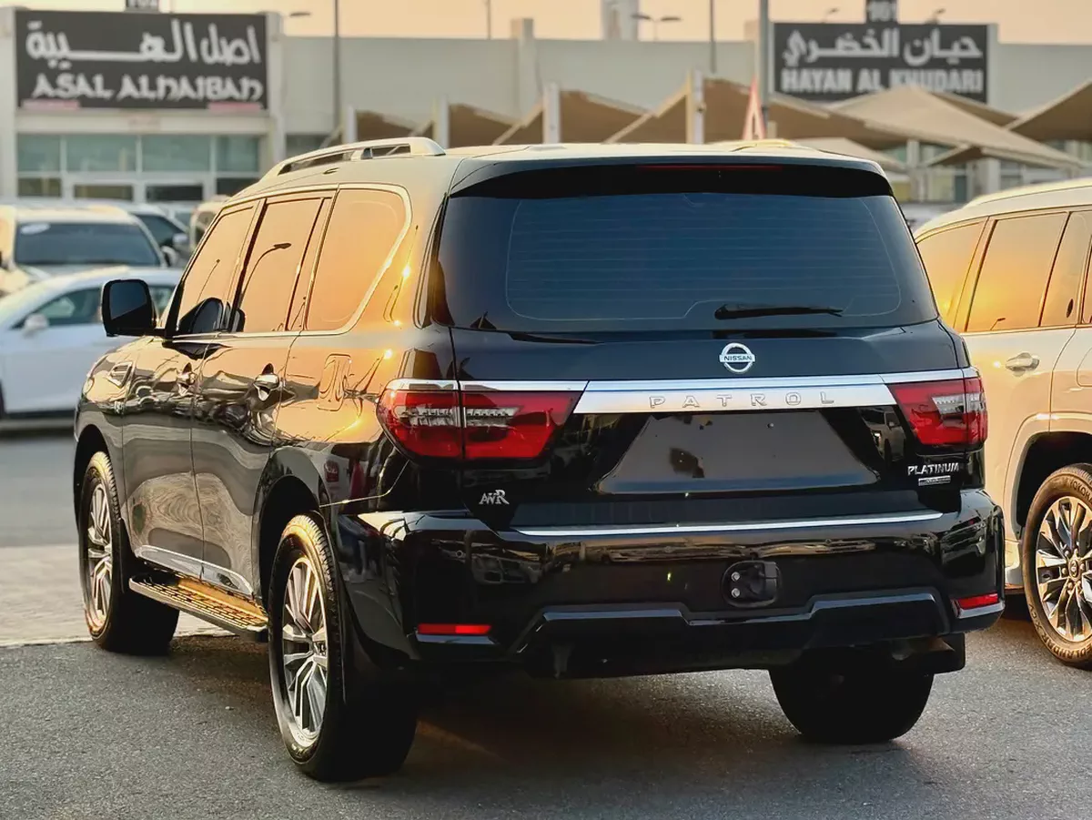 نيسان باترول بلاتينوم فل اوبشنNissan Patrol LE Platinum 2021 | GCC Specs | Pristine Condition-9-9