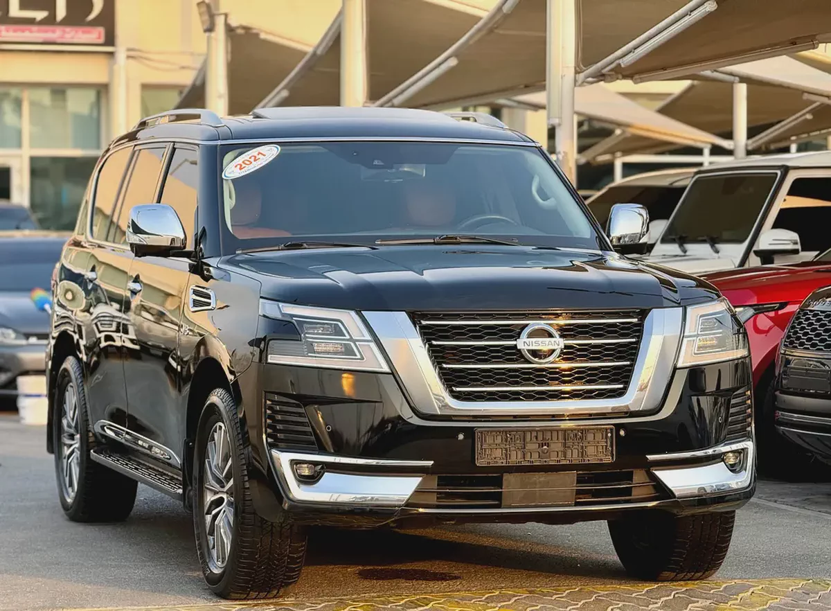 نيسان باترول بلاتينوم فل اوبشنNissan Patrol LE Platinum 2021 | GCC Specs | Pristine Condition-1-1