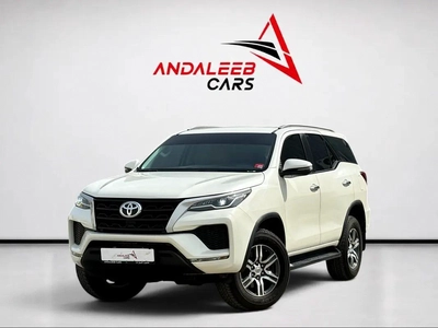 AED 1,380 P.M | 0% DOWN PAYMENT | TOYOTA FORTUNER EX-R | 2022-0