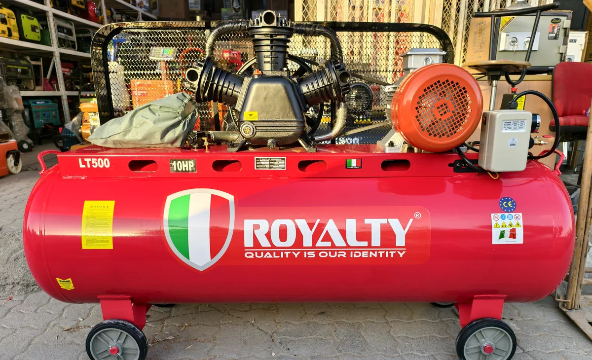 Italian Royalty Air Compressor 500Liter 10Hp 3 Phase-1-1