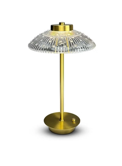Yuwell Crystal Table Lamp Acrylic Touch Lamp Portable Led Table Lamp With 3 Light Color Modes With Touch Sensor 3-Levels Brightness Desk Lamp For Room Party And Restaurant Decor-1