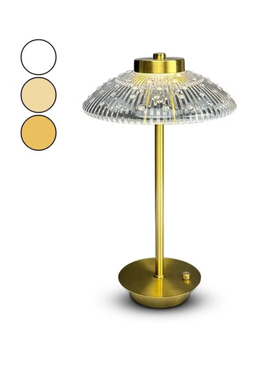 Yuwell Crystal Table Lamp Acrylic Touch Lamp Portable Led Table Lamp With 3 Light Color Modes With Touch Sensor 3-Levels Brightness Desk Lamp For Room Party And Restaurant Decor-2