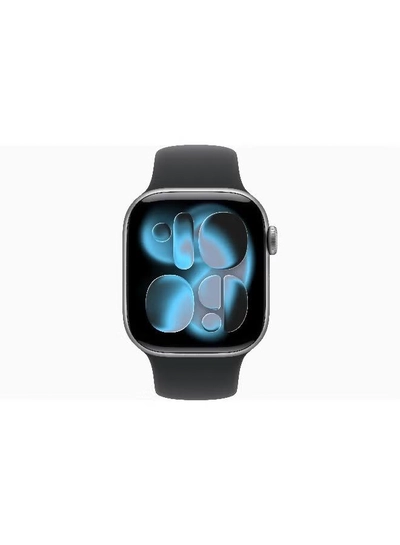 Apple Watch Series 11 GPS 42mm (International Version) Space Grey Aluminium Case With Black Sport Band - M/L-2