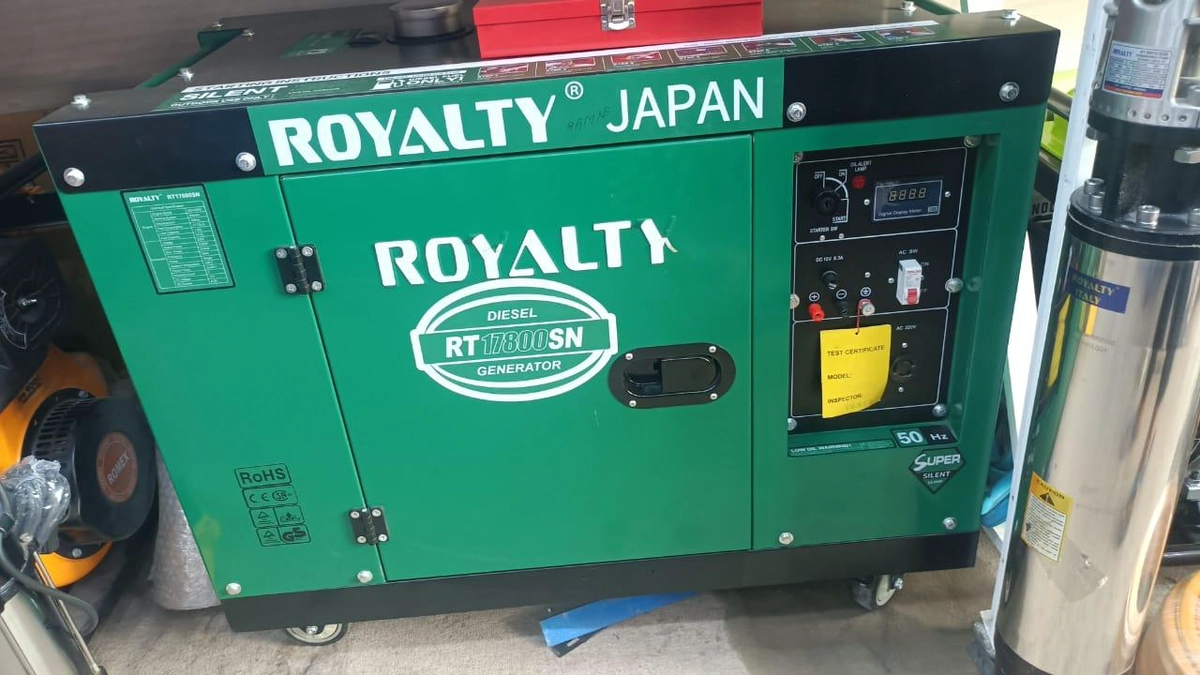 Royalty Japan Generator 9Kw 220V Silent-1-1