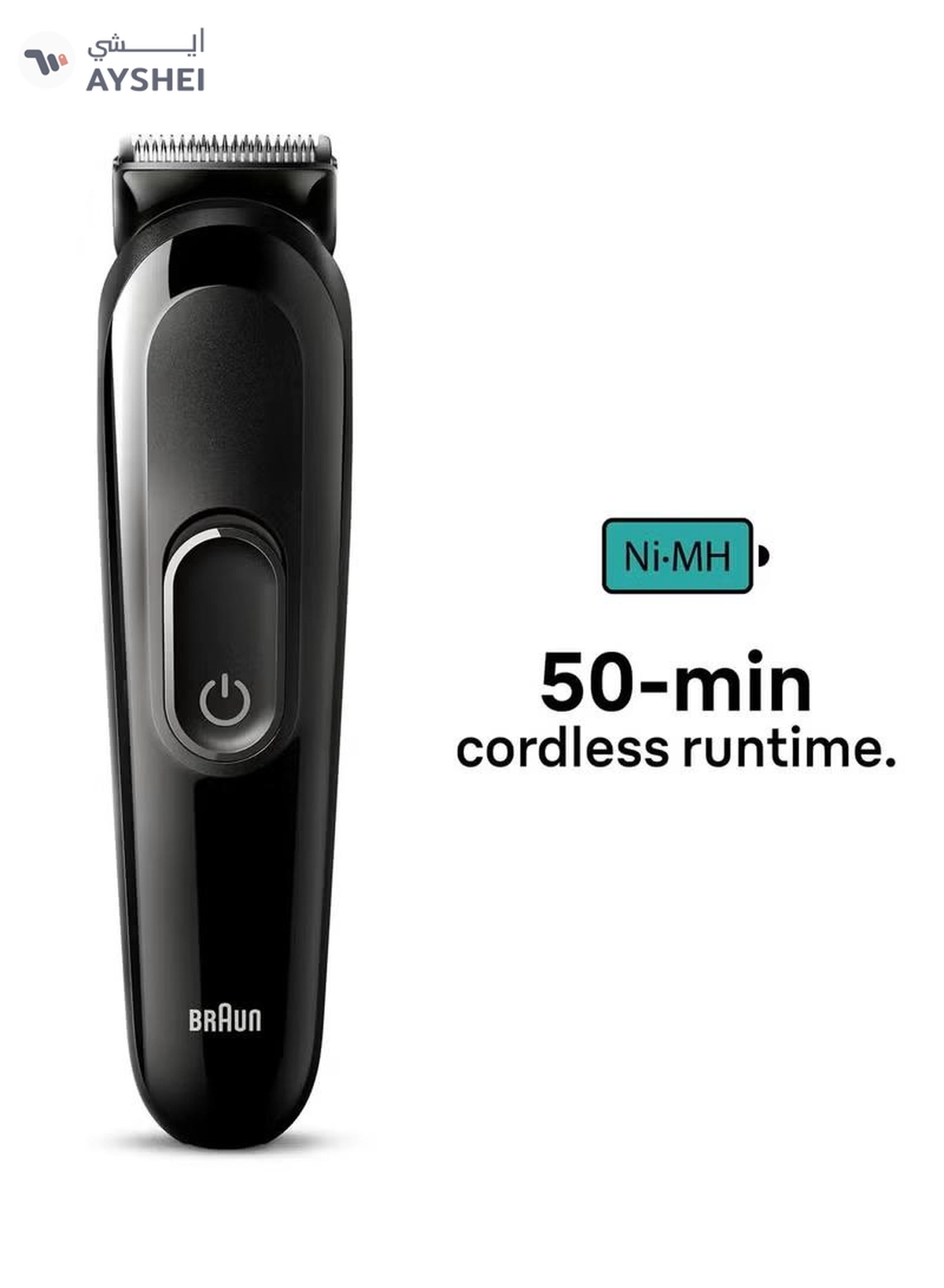 BRAUN All-In-One Style Kit Series 3 3400, 3-In-1 Kit For Beard, Hair & More-2-2