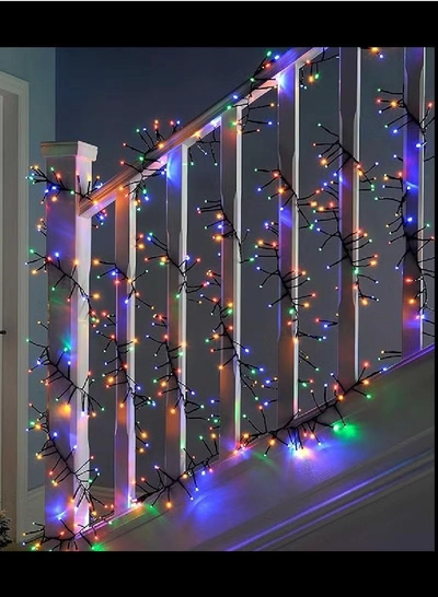 JIHAM 300 LED 25 Meter Curtain String Lights Multi Modes Fairy Hanging Lights For Bedroom, Wedding, Party Home And Garden Fairy Light-0