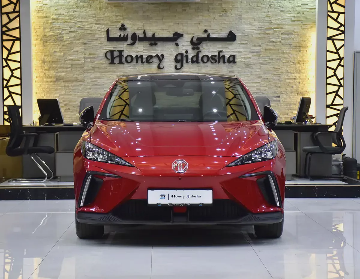 AED 999 EMi for 5Yrs | MG 4 ( 2023 Model ) in Red Color GCC Specs