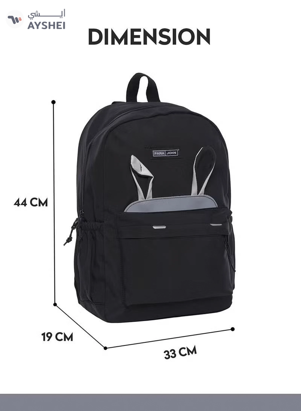 PARA JOHN Backpack, 16'' Rucksack - Unique Design Travel Laptop Backpack/Rucksack - Hiking Travel Camping Backpack - Business Travel Laptop Backpack - College School Computer Rucksack Bag for Men/Women-1-1