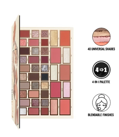Character Pro Vista 40 Color Eyeshadow Palette-0