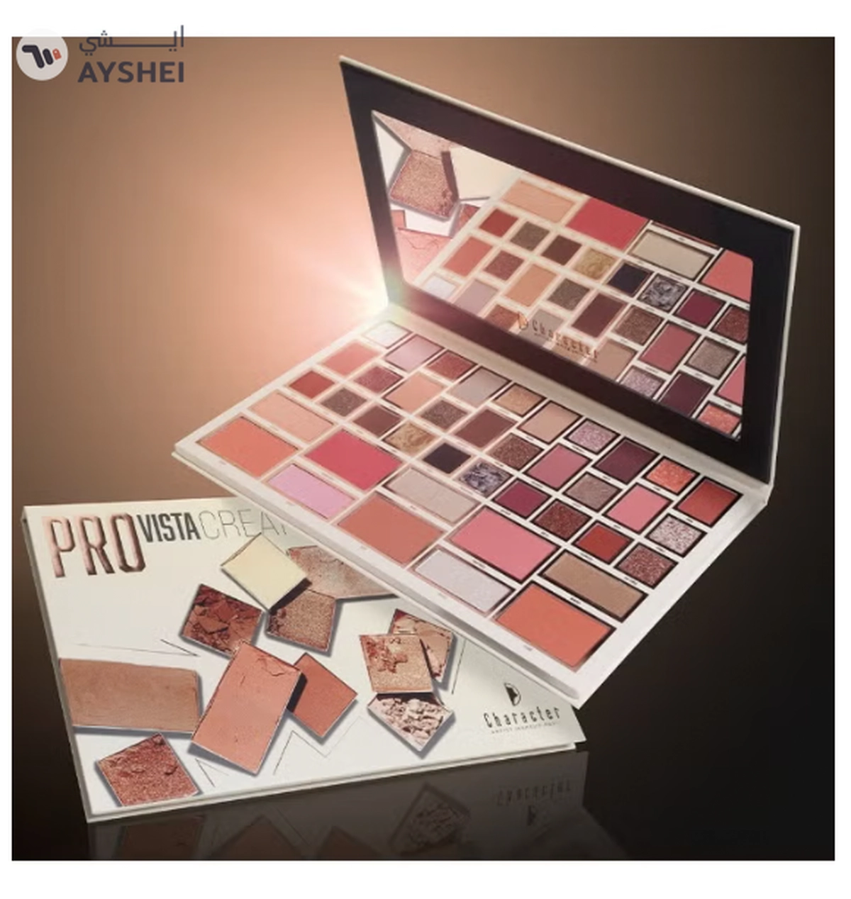 Character Pro Vista 40 Color Eyeshadow Palette-5-5