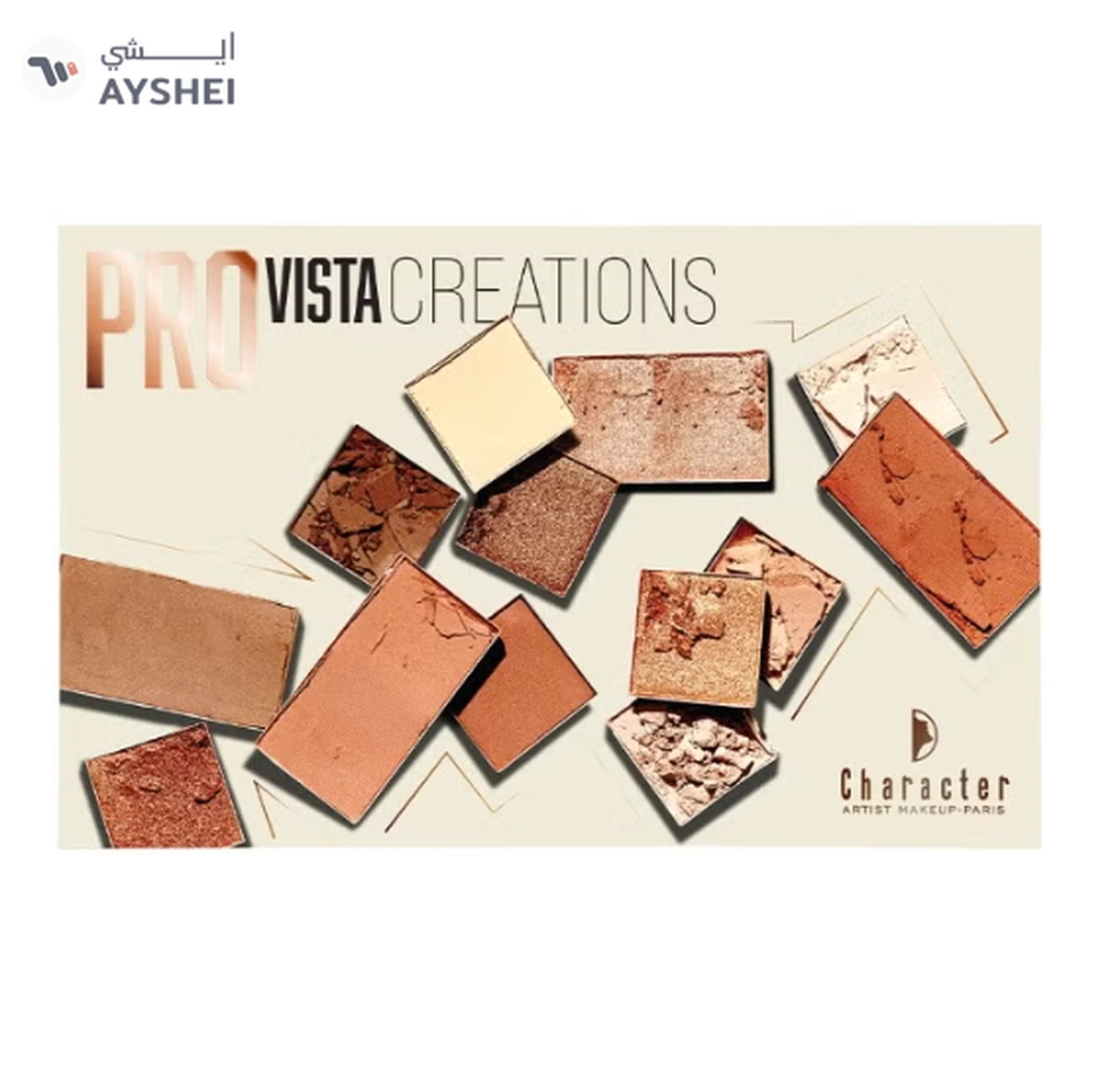 Character Pro Vista 40 Color Eyeshadow Palette-3-3