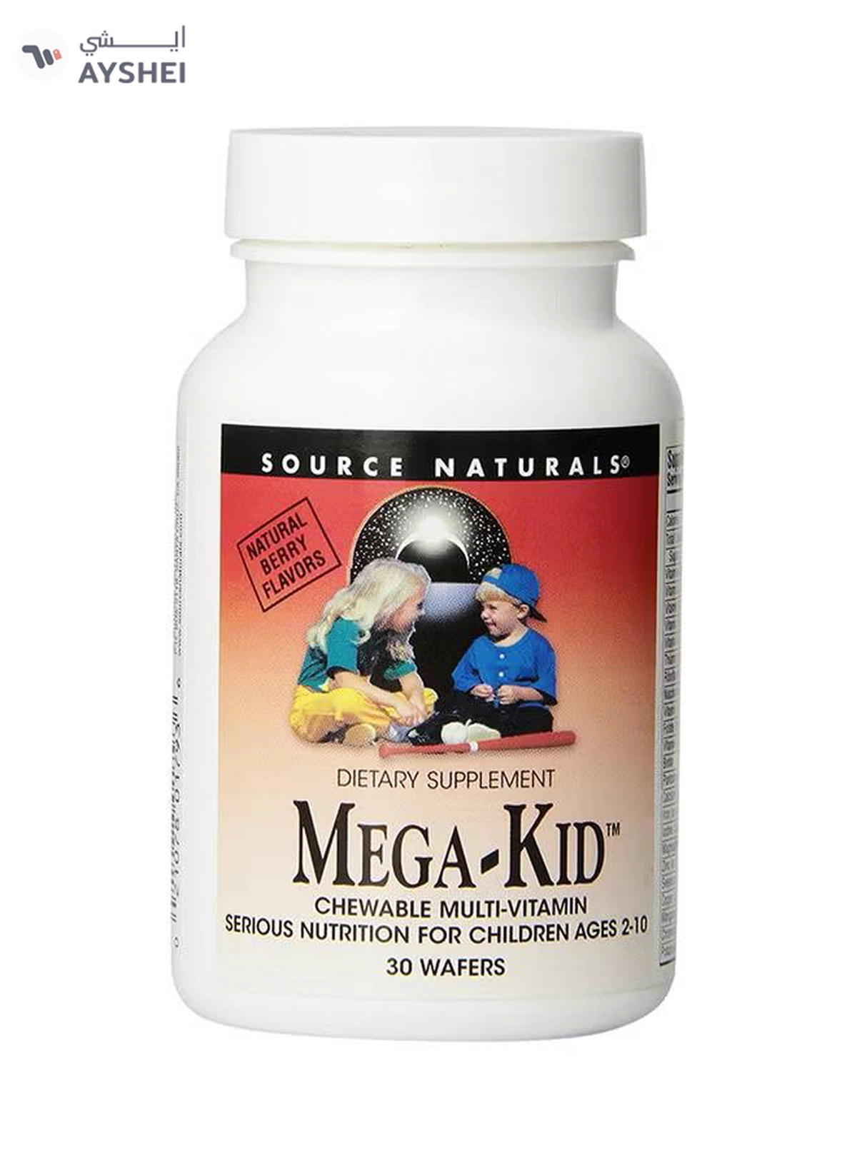 Source Naturals Mega Kid 30 Wafers