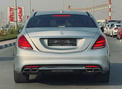 MERCEDES BENZ S63 ///AMG - 2014 - SILVER WITH BEIGE - SUPER CLEAN CAR FRESH JAPAN IMPORT-5