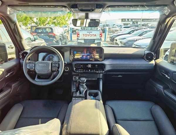 Toyota Prado ALL ROUNDER / 2.4L PETROL V4 / SUNROOF / DRIVER POWER SEAT / COOL BOX / MID OPTION