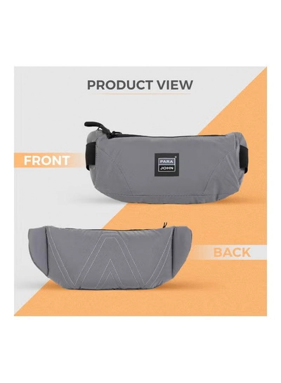 PARAJOHN Reflective Waist Bag Grey-1
