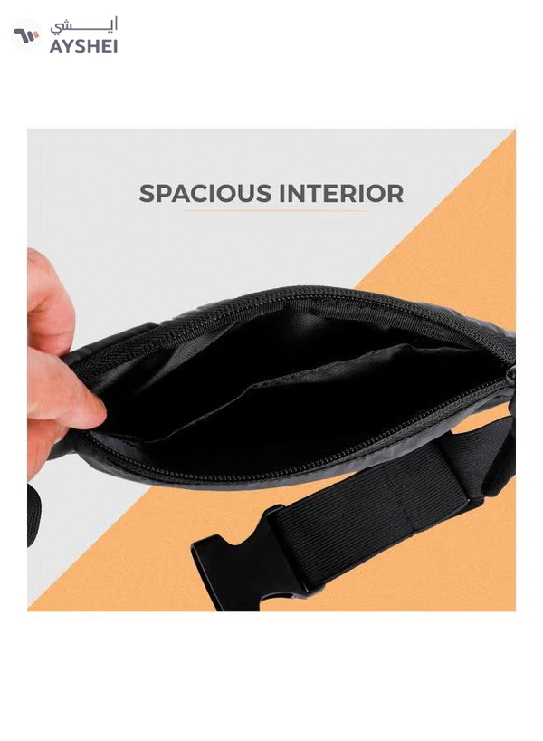 PARAJOHN Reflective Waist Bag Grey