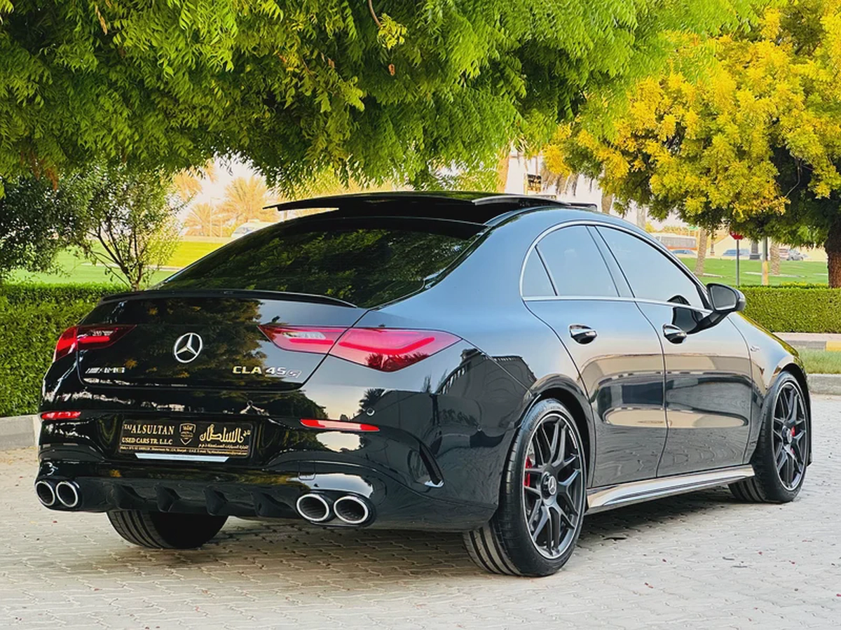 Mercedes Benz CLA 45s AMG FREE ACCIDENT UNDER WARRANTY VERY GOOD CONDITION-2-2