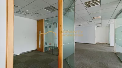 Premium 3,716 SqFt Fully Fitted Office For Rent | U-Bora Tower 2 | 7 Parking | Al Khail Views-4