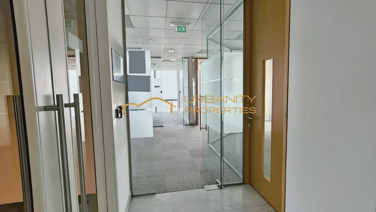 Premium 3,716 SqFt Fully Fitted Office For Rent | U-Bora Tower 2 | 7 Parking | Al Khail Views