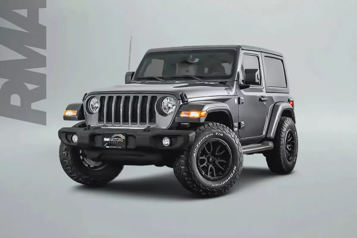 1,875 AED / 60 months | 0% DP | 2018 Jeep Wrangler Sport JL / GCC Spec
