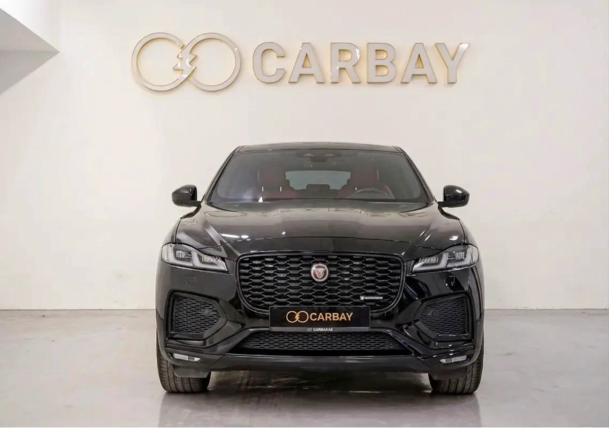 AED 2021 PM | JAGUAR F PACE R- SPORT 2021 | UNDER AGENCY WARRANTY SEPT 2026 | GCC-17-17