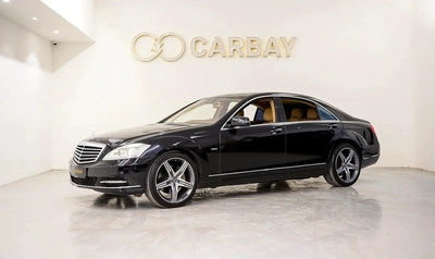 AED 599 | MERCEDES S550 2012 | PRISTINE CONDITION | WELL MAINTAINED | 1 YEAR WARRANTY-0