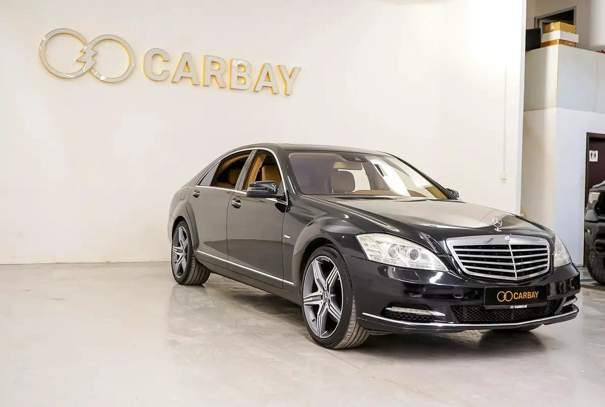 AED 599 | MERCEDES S550 2012 | PRISTINE CONDITION | WELL MAINTAINED | 1 YEAR WARRANTY-1-1