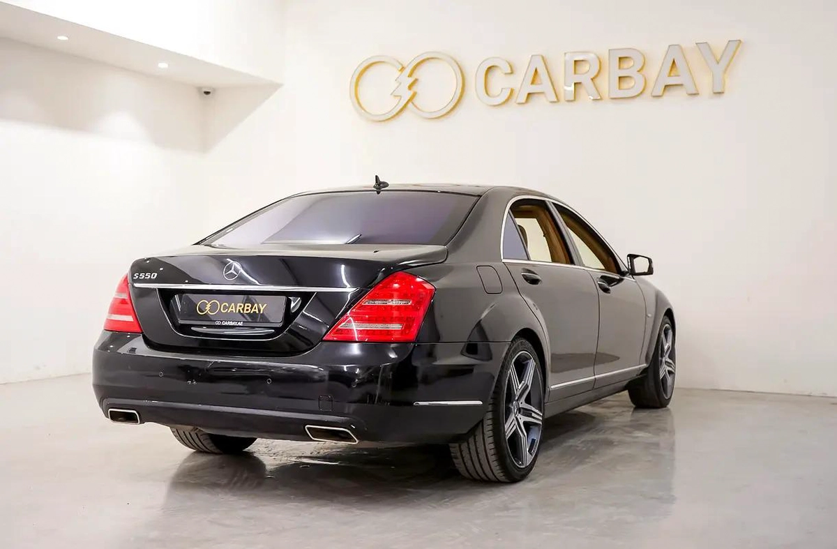 AED 599 | MERCEDES S550 2012 | PRISTINE CONDITION | WELL MAINTAINED | 1 YEAR WARRANTY-18-18