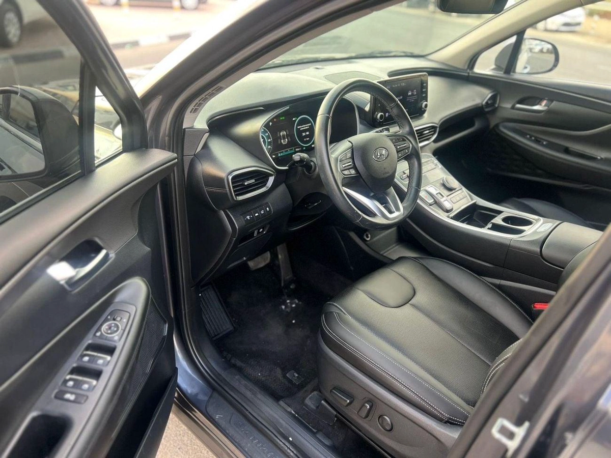 Hyundai Santa Fe 2021 Hyundai Santafe FE Hybrid 1.6L V4 - AWD 4x4 -Push Strad - Auto Trunk - Leather Seat - Rear Came-16-0