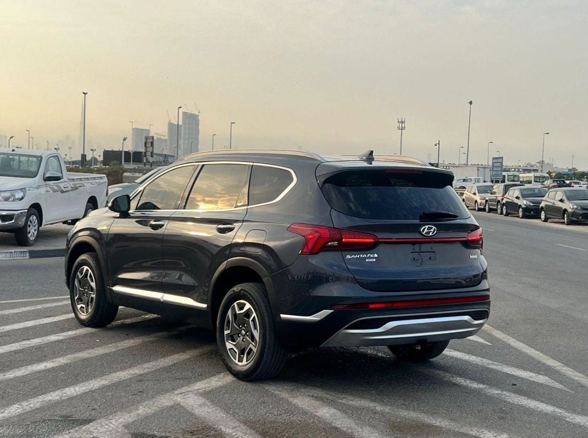 Hyundai Santa Fe 2021 Hyundai Santafe FE Hybrid 1.6L V4 - AWD 4x4 -Push Strad - Auto Trunk - Leather Seat - Rear Came-3-0