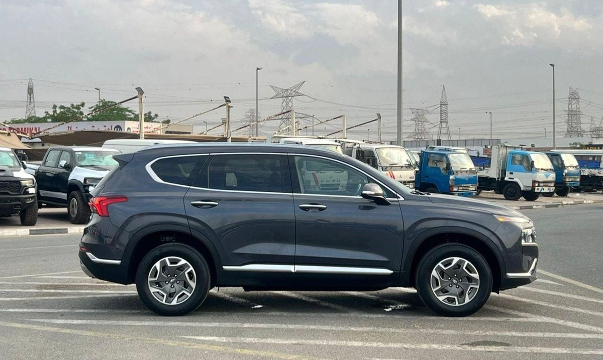 Hyundai Santa Fe 2021 Hyundai Santafe FE Hybrid 1.6L V4 - AWD 4x4 -Push Strad - Auto Trunk - Leather Seat - Rear Came-6-0