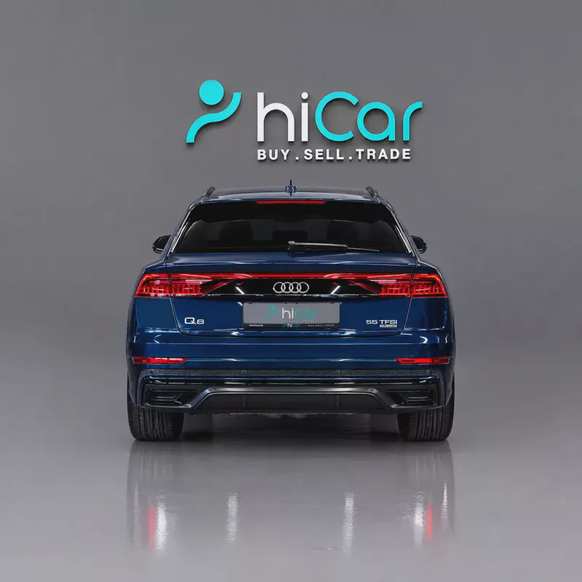 AED 3,640  PM • 0% Downpayment •  Audi Q8 55 TFSI quattro S Line • Agency Warranty-3-3