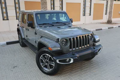 JEEP WRANGLER SAHARA UNLIMITED PLUS - GCC SPECS - UNDER WARRANTY / SERVICE CONTRACT - ACCIDENT FREE-1