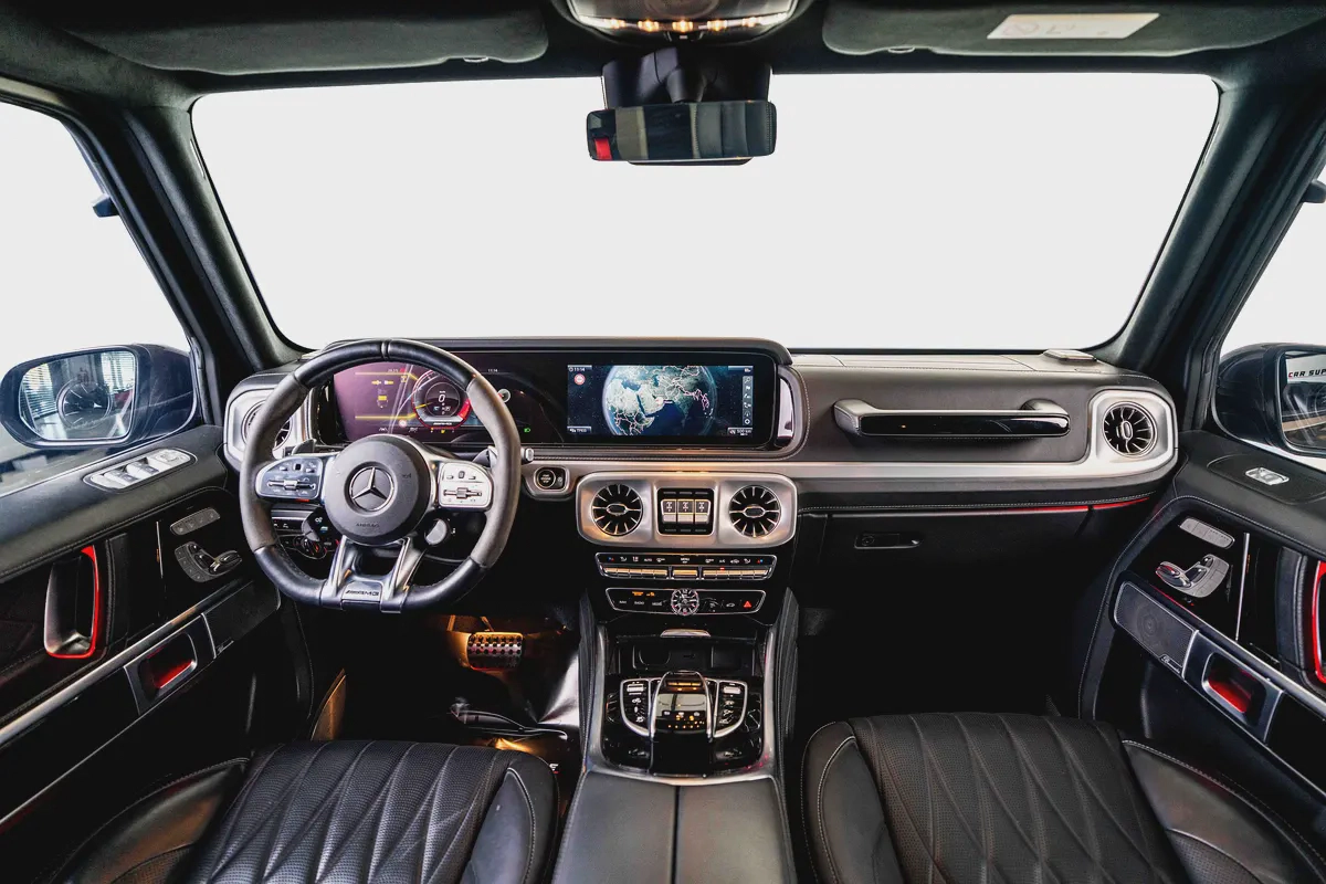 Mercedes Benz G63 AMG Night Package-Fine Line Leather-AMG Drivers Package-Low Mileage-9-9