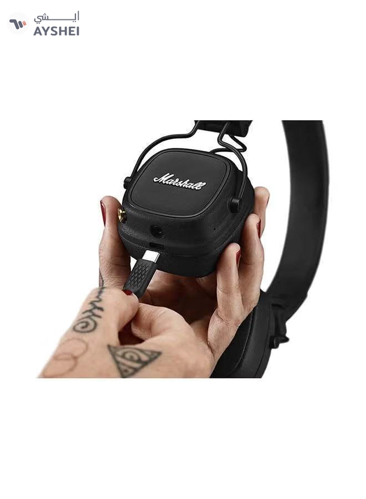 Marshall Major IV Foldable Bluetooth Wired/Wireless Headphone-2-2