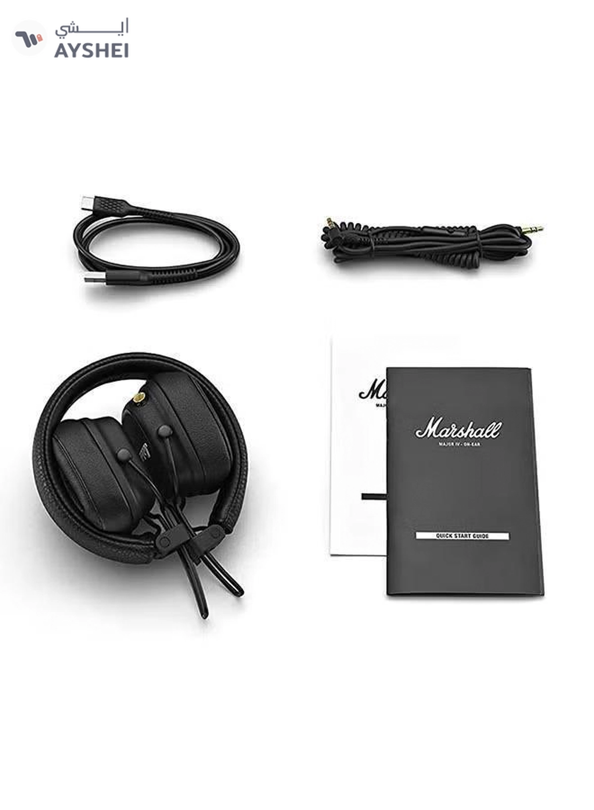 Marshall Major IV Foldable Bluetooth Wired/Wireless Headphone-3-3
