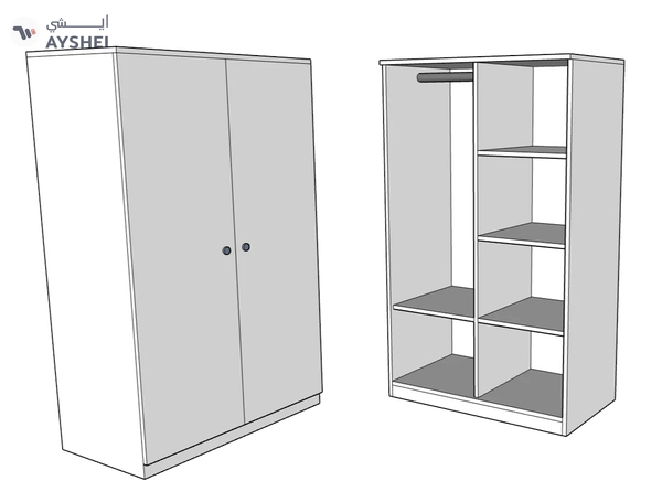 Compa Loft Bed with Cupboard & Desk
