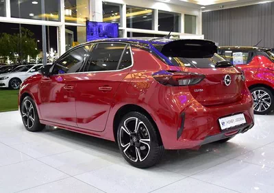 Opel Corsa 1.2L ( 2023 Model ) in Red Color GCC Specs-9
