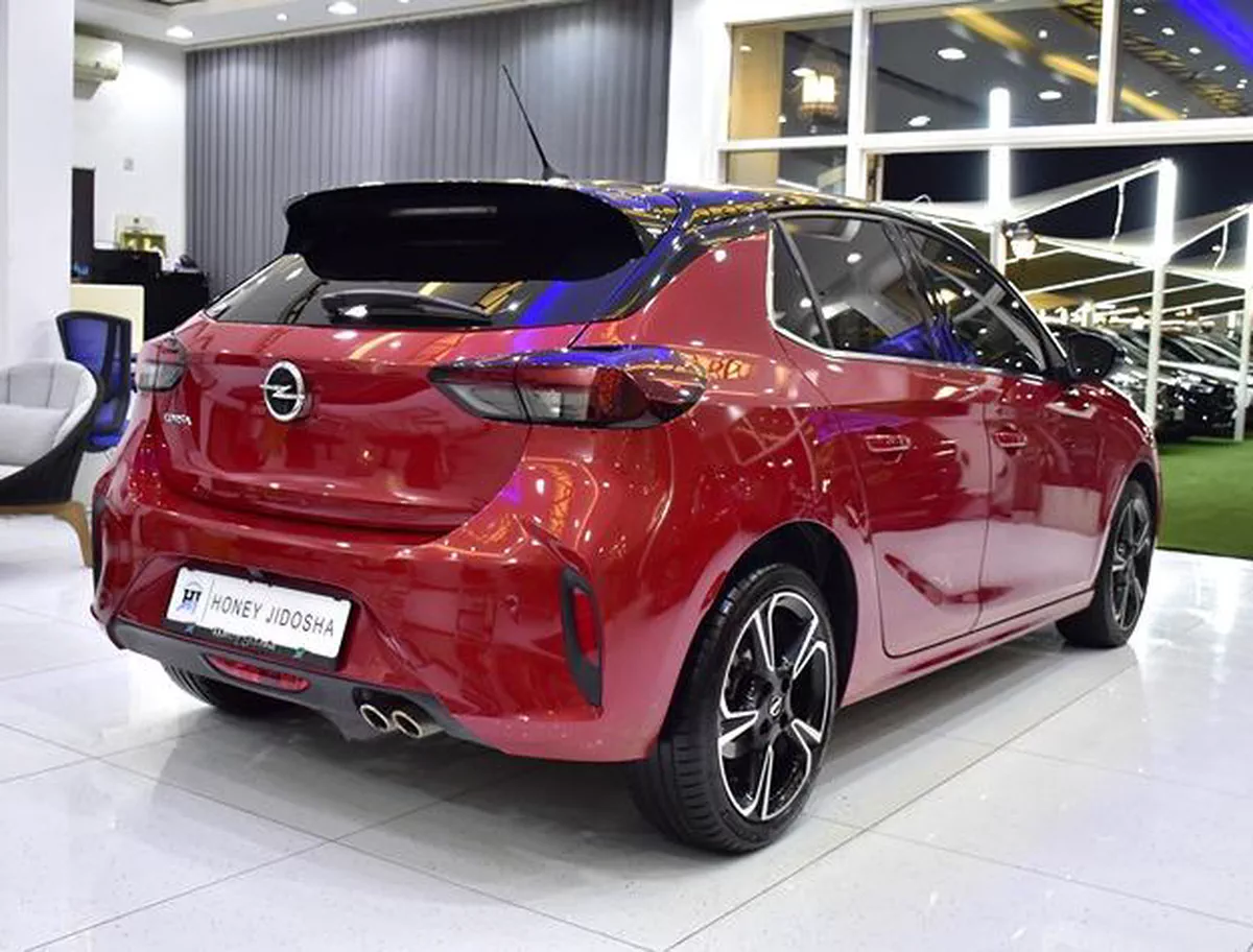 Opel Corsa 1.2L ( 2023 Model ) in Red Color GCC Specs-4-4