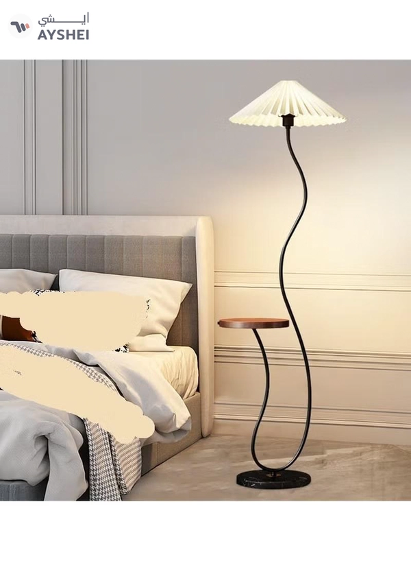 DubaiGallery Northern Europe Standing Lamp Designer Led Light Modern Italian Floor Lamp Minimalist Bedrooms Lampara Mesita Noche Home Decor