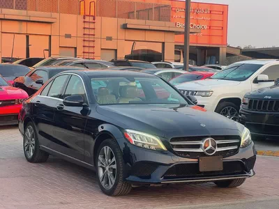 مرسيدس C300 مواصفات أمريكية فل اوبشن بحالة جيدة-3
