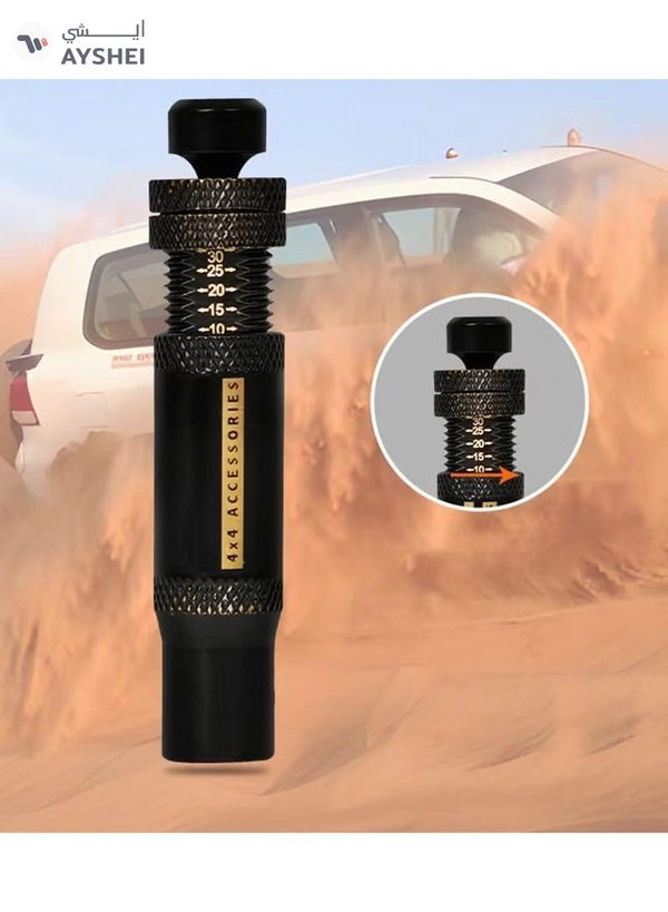 Eworld Adjustable Auto-Stop Tire Deflator Valve Kit (10-30 PSI)