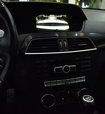 Mercedes Benz C63 AMG ( 2013 Model ) in Black Color GCC Specs-10