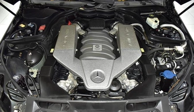 Mercedes Benz C63 AMG ( 2013 Model ) in Black Color GCC Specs-11