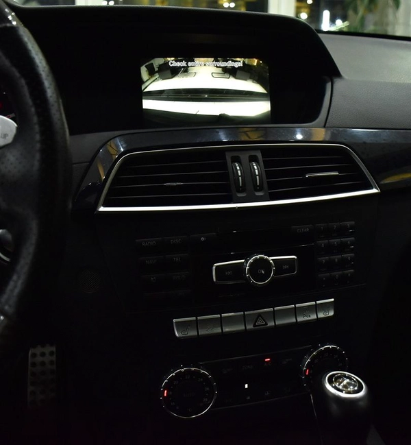 Mercedes Benz C63 AMG ( 2013 Model ) in Black Color GCC Specs