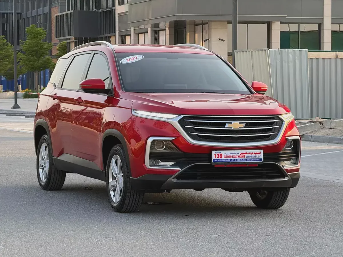Chevrolet Captiva LT 2022 | GCC Specs | Low Mileage | Excellent Condition-6-6