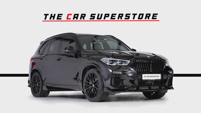 BMW X5 50i MSport GCC-AGMC Full Service History-BMW Individual Interior-Aero Dynamic Package-1