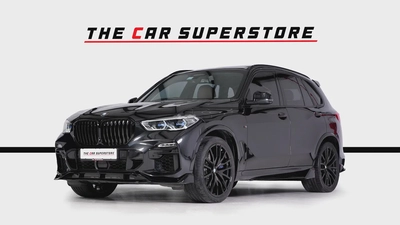 BMW X5 50i MSport GCC-AGMC Full Service History-BMW Individual Interior-Aero Dynamic Package-3