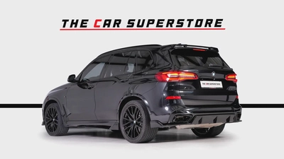BMW X5 50i MSport GCC-AGMC Full Service History-BMW Individual Interior-Aero Dynamic Package-5